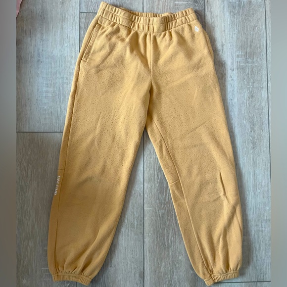 VOLCOM YELLOW JOGGERS - Picture 3 of 5